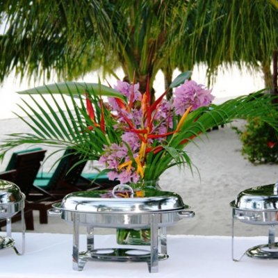 Buffet and Receptions on the Beach